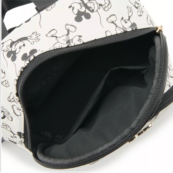 DISNEY Mickey Mouse Print Mini Backpack NWT